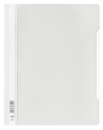 Gyorsfűző, PP, A4+, DURABLE, fehér