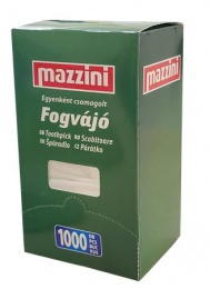 Fogvájó, egyesével csomagolt, 1000 db, MAZZINI