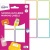 Címke, műanyag, iskolai, 68x46 mm, kézzel írható, AVERY ZWECKFORM, színes 8 címke/csomag